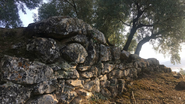 Recinto fortificado ibérico en el Cerro del Castillejo (La Hoz)