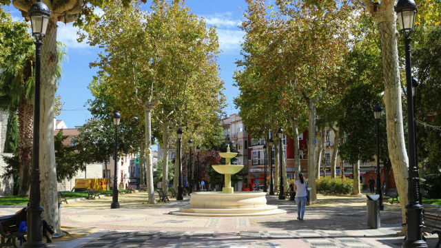 Paseo del Coso «Plaza de España»