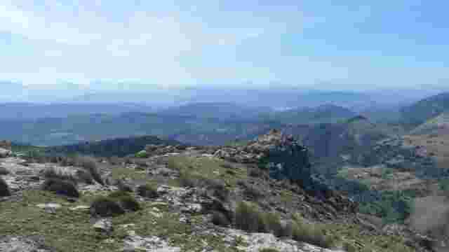 Paisaje general desde la cima.