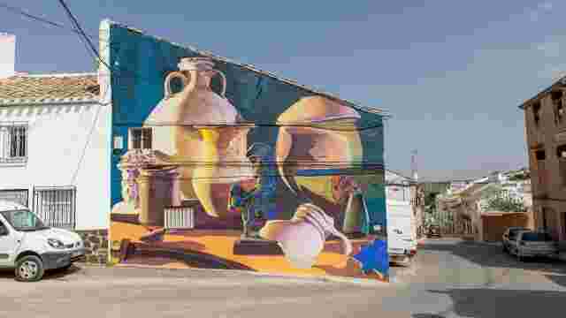 Mural Historia y arqueología