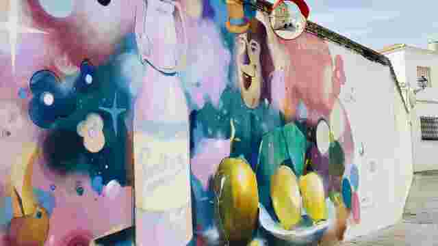Mural Fábrica de gaseosa Sanitex