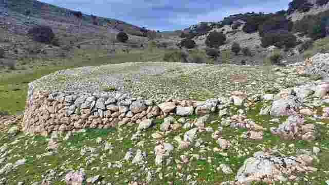 Weide und Hütte von La Cañada la Laguna